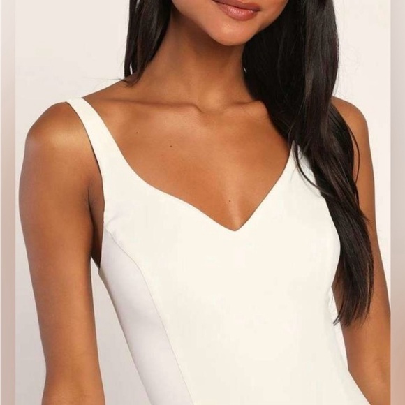 Lulu’s Eternal Adoration White Maxi Dress, size M - Picture 2 of 7